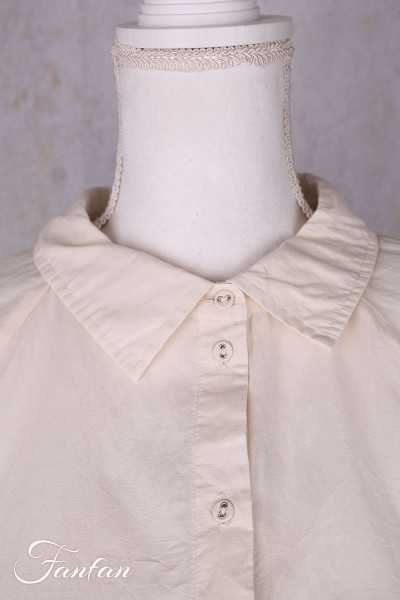 Ewa i walla Blouse Tuvali 44190 Oat sushi voile