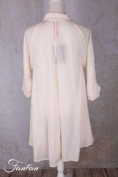 Ewa i walla Blouse Tuvali 44190 Oat sushi voile
