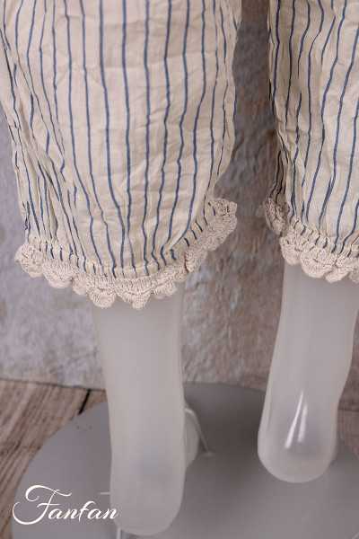 Ewa i walla Pantalon bloomers Rosita 11443 rayé