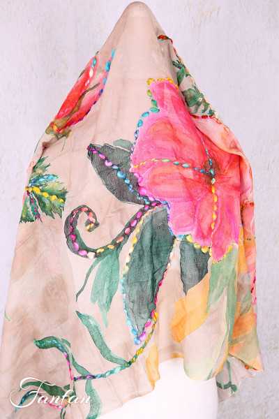 Alembika Echarpe Hibis SSC01F Floral