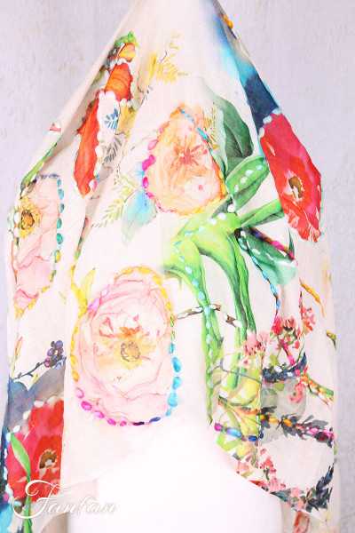 Alembika Echarpe Hibis SSC02F Floral