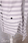 PLÜ-Plus la vie Cardigan 5082 Cement stripe