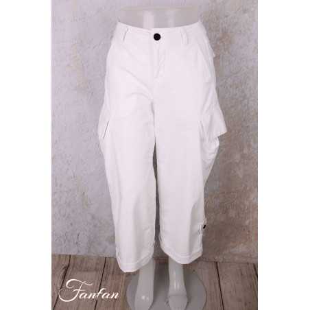 PLÜ-Plus la vie Pantacourt perfect pant 10010 white