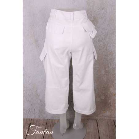 PLÜ-Plus la vie Pantacourt perfect pant 10010 white