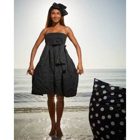 PLÜ-Plus la vie Robe Bow dress 1155 black