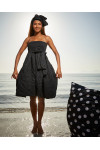 PLÜ-Plus la vie Robe Bow dress 1155 black