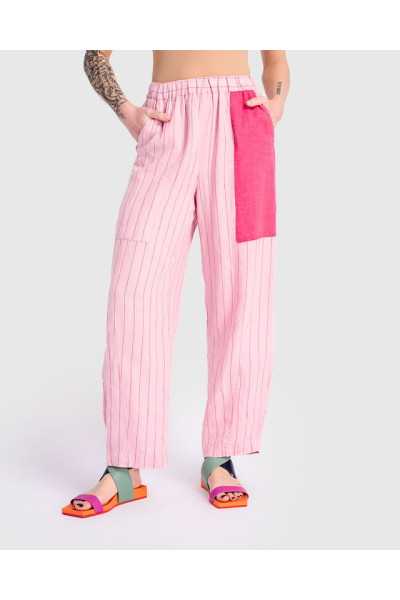 Alembika Pantalon RP346 Pink Lin