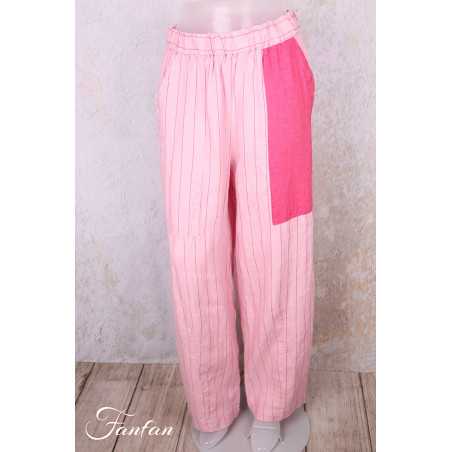 Alembika Pantalon RP346 Pink Lin