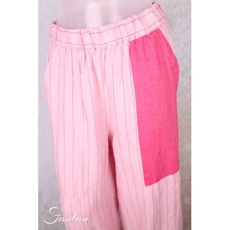 Alembika Pantalon RP346 Pink Lin