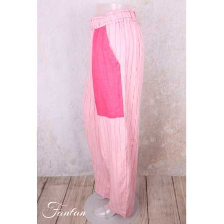 Alembika Pantalon RP346 Pink Lin