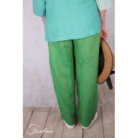 Alembika Pantalon RP351 Mojito lin vert
