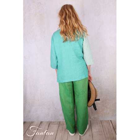 Alembika Pantalon RP351 Mojito lin vert