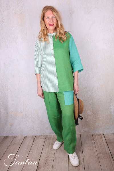 Alembika Pantalon RP351 Mojito lin vert
