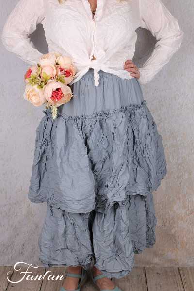 Privatsachen Jupe Elorganza Strasse coton égyptien froissé