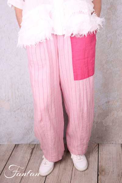 Alembika Pantalon RP346 Pink Lin