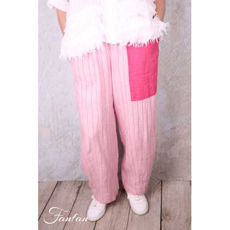 Alembika Pantalon RP346 Pink Lin