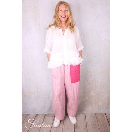 Alembika Pantalon RP346 Pink Lin