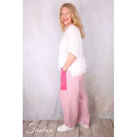 Alembika Pantalon RP346 Pink Lin