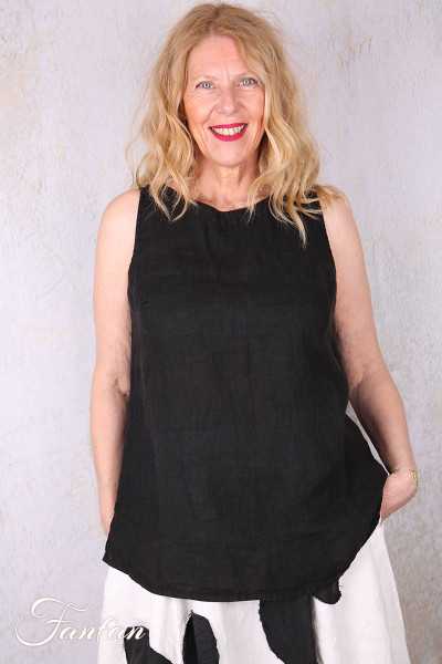 Grizas Top 52144/4-L400 en lin noir