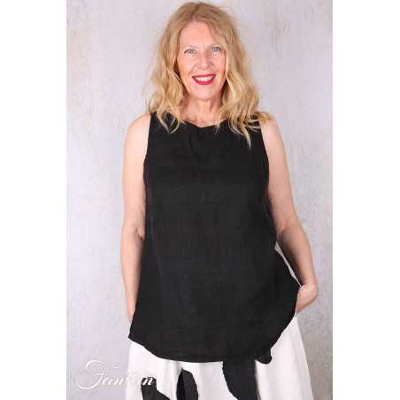 Grizas Top 52144/4-L400 en lin noir