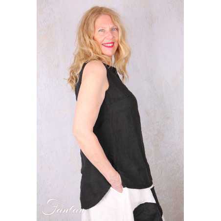 Grizas Top 52144/4-L400 en lin noir