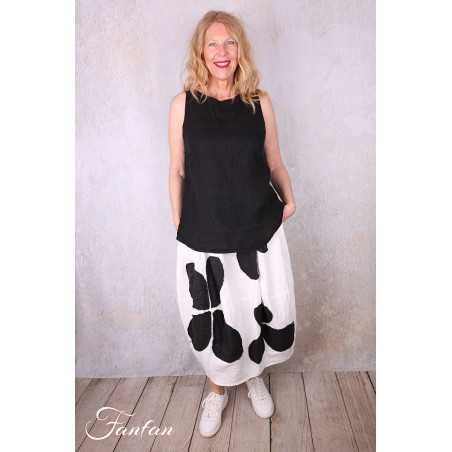 Grizas Top 52144/4-L400 en lin noir