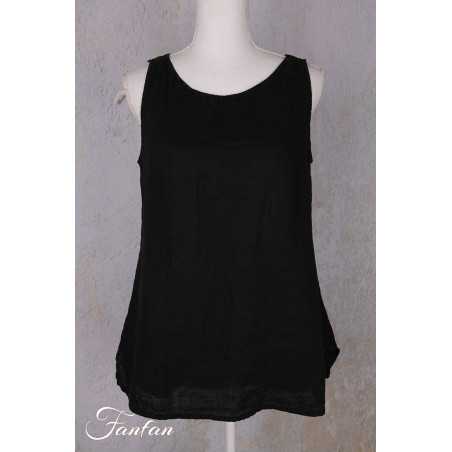Grizas Top 52144/4-L400 en lin noir