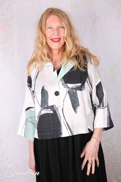 Grizas Veste 71375-L532P4351 imprimée