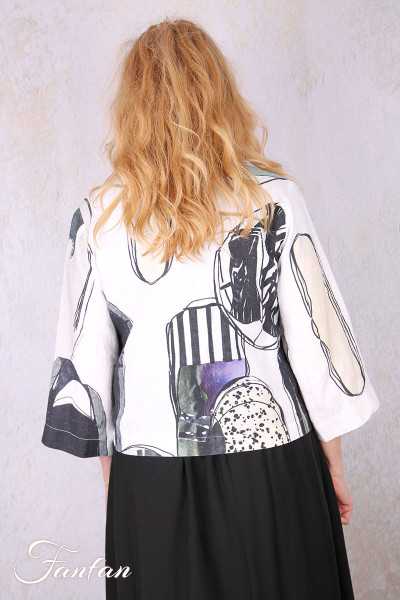 Grizas Veste 71375-L532P4351 imprimée