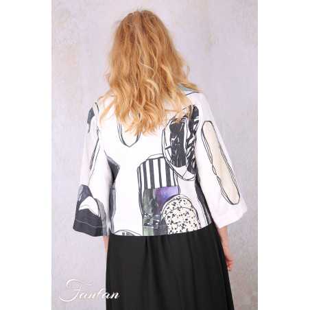 Grizas Veste 71375-L532P4351 imprimée