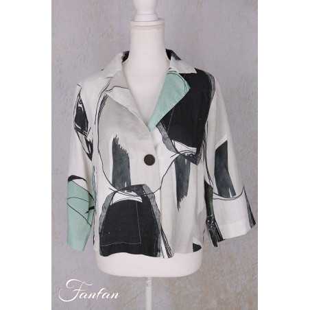 Grizas Veste 71375-L532P4351 imprimée