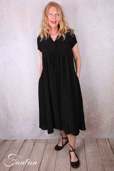 Grizas Robe 5709/2-S3 bambou et soie noir