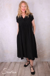 Grizas Robe 5709/2-S3 bambou et soie noir