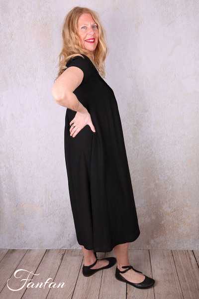 Grizas Robe 5709/2-S3 bambou et soie noir