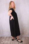 Grizas Robe 5709/2-S3 bambou et soie noir