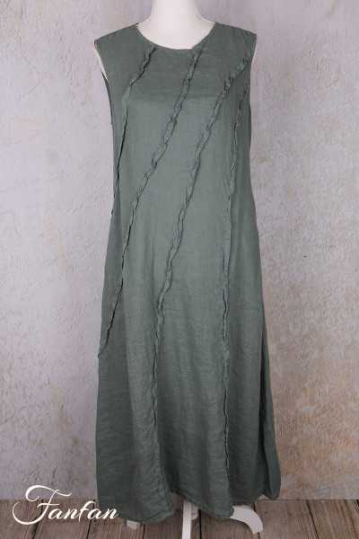 Grizas Robe 91875-L400 en lin vert