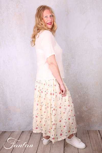 Ewa i walla Blouse Gun 44186 Oat Sushi voile
