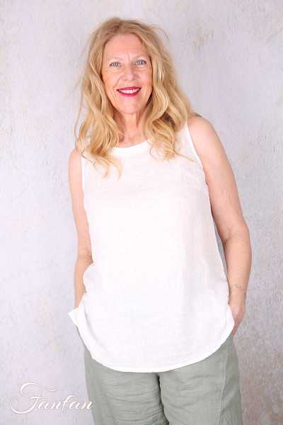 Grizas Top 52144/4-L400 en lin blanc