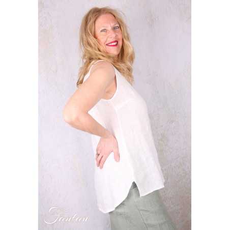 Grizas Top 52144/4-L400 en lin blanc