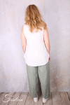 Grizas Top 52144/4-L400 en lin blanc