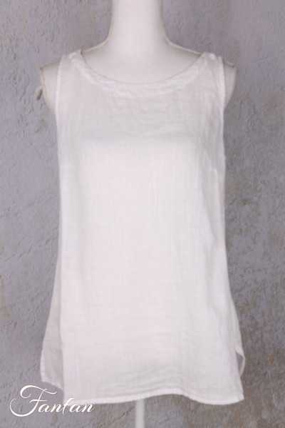 Grizas Top 52144/4-L400 en lin blanc