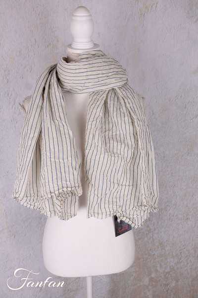 Ewa i walla Écharpe Krista 77625 voile rayé