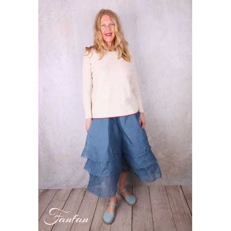 Ewa i walla Pullover coton Raja 44210 Cream