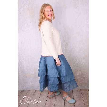 Ewa i walla Pullover coton Raja 44210 Cream