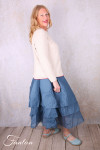 Ewa i walla Pullover coton Raja 44210 Cream