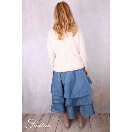 Ewa i walla Pullover coton Raja 44210 Cream