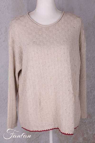 Ewa i walla Pullover coton Raja 44210 Cream