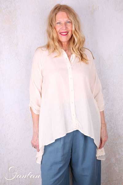 Ewa i walla Blouse Tuvali 44190 Oat sushi voile
