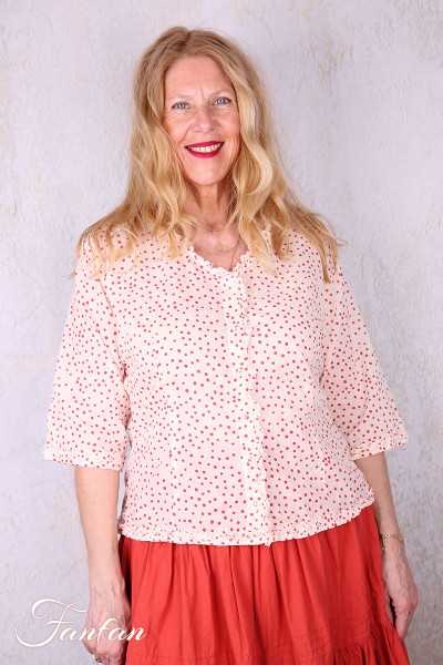 Ewa i walla Blouse Irene 44195 Original dot voile