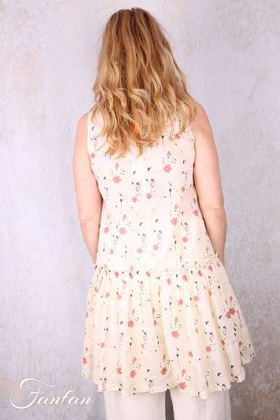 Ewa i walla Tunique Tulsa 33414 Original Flower voile